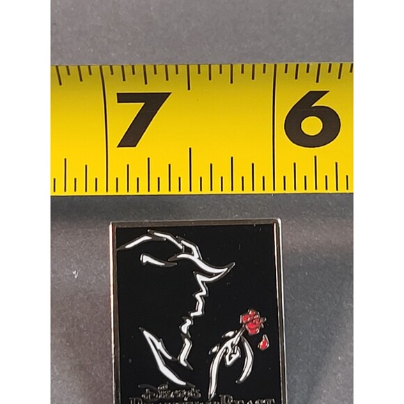 Vintage Beauty and the Beast The Broadway Musical Disney Lapel Pin - Picture 4 of 7